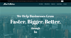 Desktop Screenshot of mindandmetrics.com